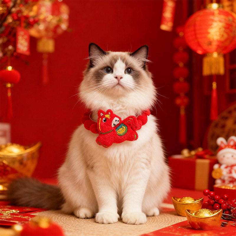 比格专用狗狗新年围脖围巾小型犬项圈春节过年装扮配饰装饰围兜马,淘宝优惠券,粉丝福利购,淘宝优惠卷