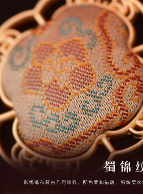 织锦簪子古风汉服搭配旗袍配饰