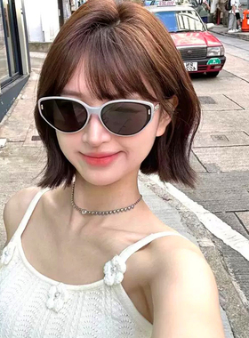 防紫外线猫眼复古女太阳镜