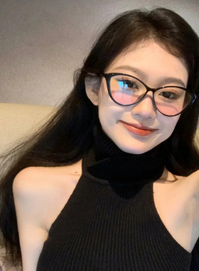 防紫外线猫眼复古女渐变色太阳镜