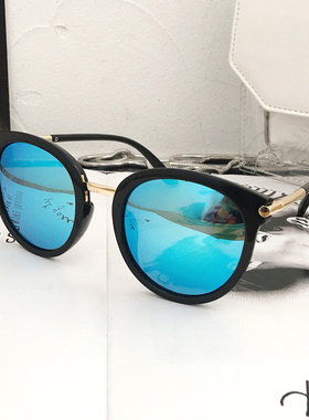 秀智同款偏光太阳镜圆脸开车