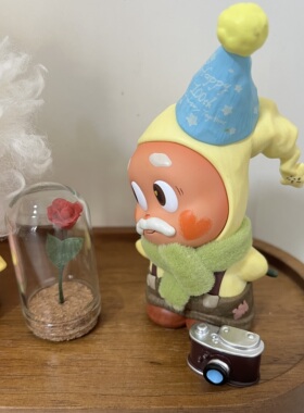 星星人怦然星动系列盲盒停车牌底座中控台摆件场景女礼物diy材料