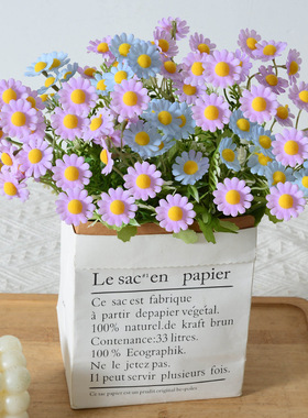 仿真30头小雏菊装饰假花婚庆摆件