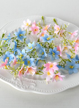 瑞香仿真花头diy装饰配饰INS风手工簪花发夹草帽礼盒材料配件花朵