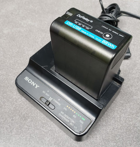 DR-U98索尼SONY-Z280/Z200/NX800/X280/FX6/FS5电池兼容BP-U100 - 图2