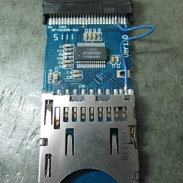 Repair Sony camera various domestic card sleeves SD to SXS Z280V/X280/EX260/X160/ex1r