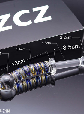ZCZ水晶阳具成人男女按摩穴位棒