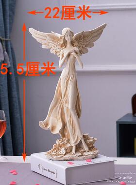 正品欧式雕塑视天使女神人物摆件家客居办公室厅装饰品电术书柜艺