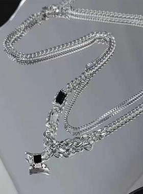 项链嘻哈设计小众个性配饰项链