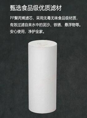 大白瓶前置过滤器滤芯天池壶过滤芯家用自来水过滤PP棉活性碳滤芯
