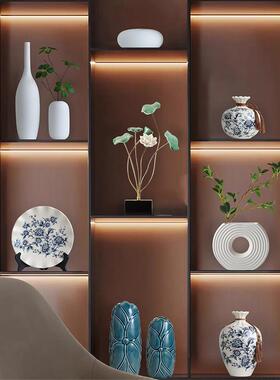 中新电式创摆件家居饰品轻奢客厅酒柜视柜办意公室装饰品F77J79MS