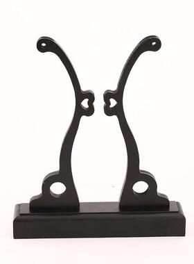 扇子底座团扇厂家制造男扇女扇架子宫扇圆扇扇托古风扇架扇座雅致