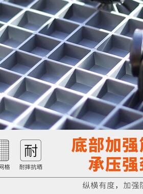 花盆托盘带轮移动垫底万向轮接水底座大号塑料加厚滚轮可移动滑轮