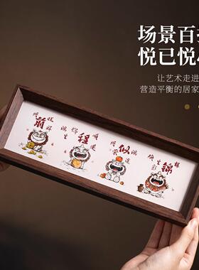 锦山堂招财貔貅桌面摆件前程似锦乔迁礼品乔迁生日礼物送领导长辈
