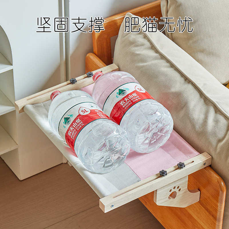 猫吊床木质透气悬挂猫床挂床窗台吊床猫爬架可落地四季通用,淘宝优惠券,粉丝福利购,淘宝优惠卷