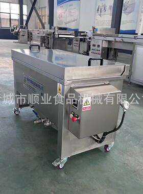 油条鸡叉鸡柳鸡米花油水分离油炸锅 双缸电炸炉 油水分离手提双筐