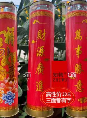厂家燃30天油厂家燃30斗酥酥烛红色大蜡烛佛大蜡供烛信众灯油烛点