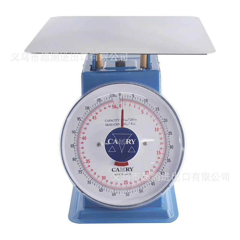 CAMRY香山SP-50弹簧秤机械秤双刻度度盘秤50kg平板秤台秤家用厨房,淘宝优惠券,粉丝福利购,淘宝优惠卷