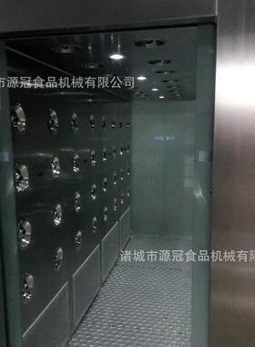 医院专用风淋室 不锈钢工作服净化室 车间工人除尘室QS认证风淋室