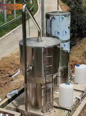 农村水处理净化设备净水一体机新型重力式无阀过滤器全自动一体化