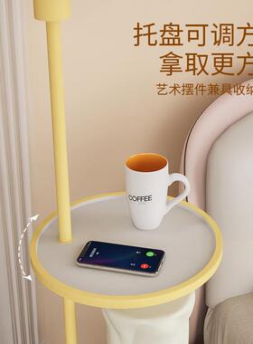 金香客沙发郁边几地灯创BJ1869意厅现代家居艺术感摆件软落装饰品