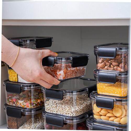 plastic food fruit storage box container lunch fridge big - 图2