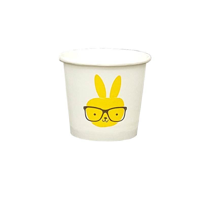 一次性小号品尝杯试吃杯特30ml50ml酸奶可降解试饮杯试喝杯小纸杯 - 图3