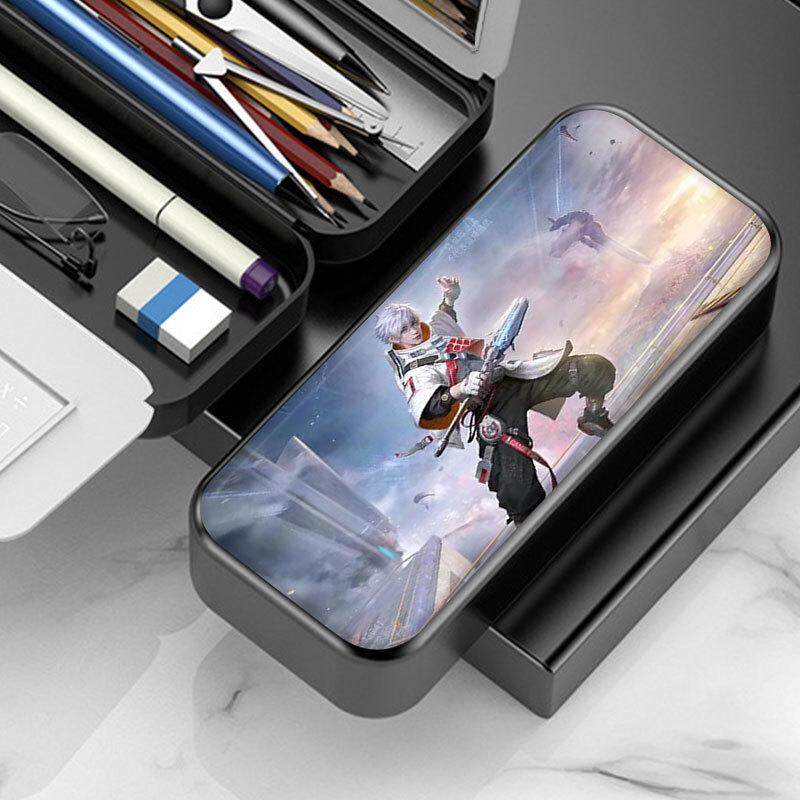 和平精英皮肤和平精英关羽皮肤初中小学生文具盒男女孩大容量儿童文具收纳笔盒