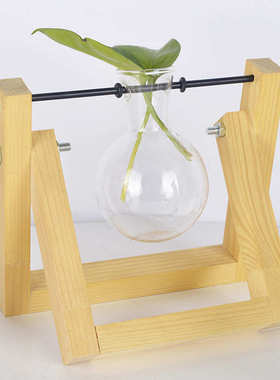 众多玻璃玻璃瓶甄选直供瓶款型水培带 植物 水培木架厂家材质