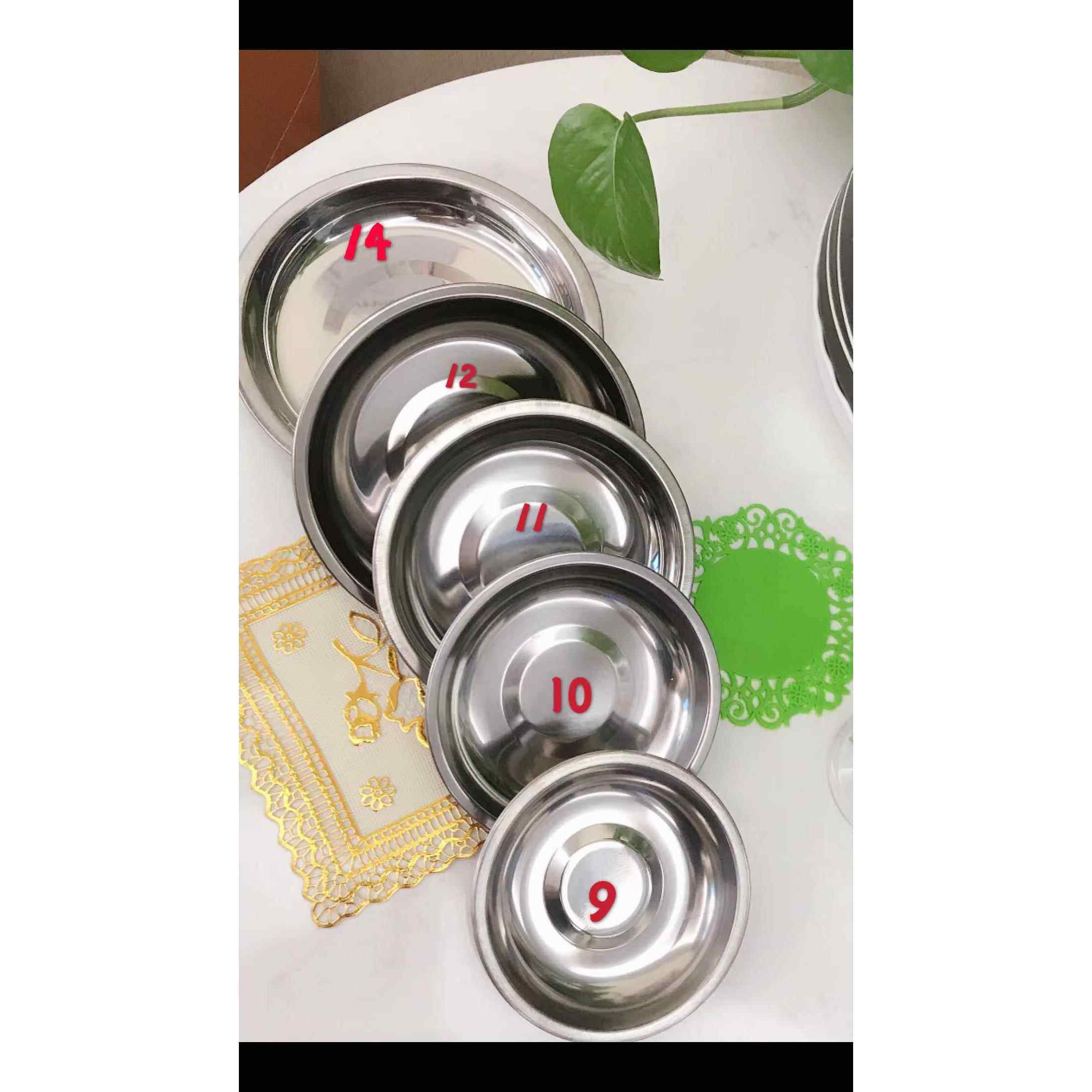 10个装）不锈钢小碟子圆形火锅调料碟酱料小盘子醋骨碟幼儿园点心,淘宝优惠券,粉丝福利购,淘宝优惠卷