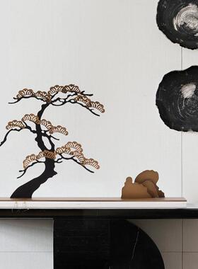 新中式创意亚克力MC-TY-YK禅意山水铁客艺件厅摆玄关酒店板样间软