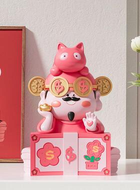 有C-052花摆件客厅饰酒柜玄钱关招财家居饰发品新店开 业礼物前台