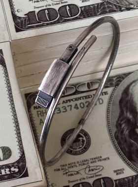 mudmetal 纪念 十周年 Lightning数据线 创意手镯时尚百搭礼物