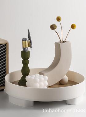 北欧装饰品样板家房浴室卫间居22.11.5-烛台摆香薰软装搭生配设计