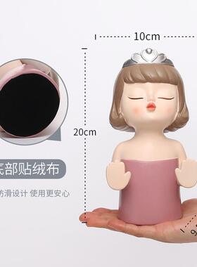 现代简约家居玄关树脂门挡创意情侣装饰品阻门器办公桌面书挡