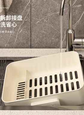 碗碟餐具收纳盒家用易清洁带盖防尘碗筷沥水架厨房置地式沥水碗架