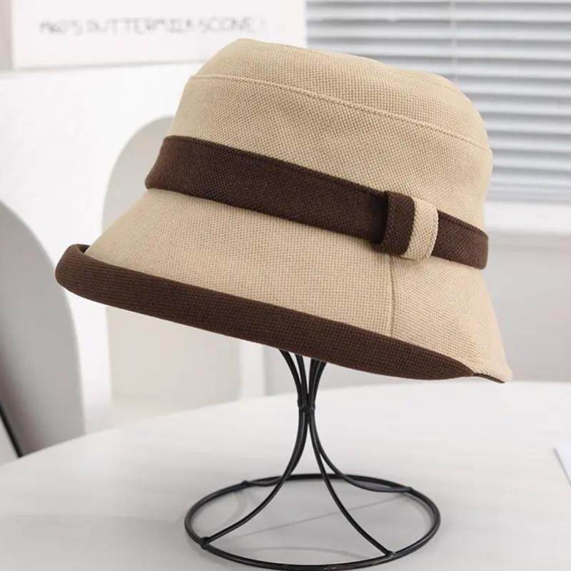 帽子新款加厚保暖百搭出游礼帽双色拼接盆帽渔夫帽0119k,淘宝优惠券,粉丝福利购,淘宝优惠卷