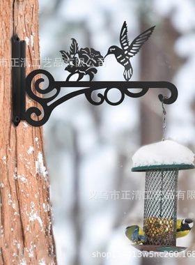 跨境爆款铁艺花篮支架装饰摆件