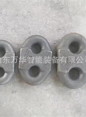 矿用锯齿环扁平接链环开口式大肚子连接环刮板机配件链条连接环