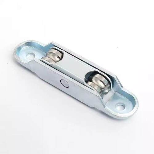 老式塑钢窗塑钢门双槽轮滑轮门窗推拉窗可调滚轮8088通用多层电镀 - 图3