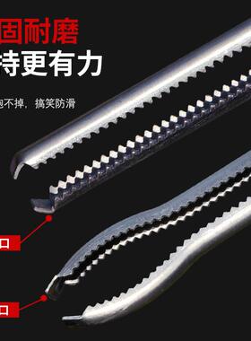 捡垃圾夹子火钳卫生钳环卫加长夹子取物家用拾物器碳夹子黄鳝夹子