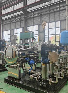 小区建筑工程高层供水设备不锈钢二次加压给水变频恒压供水设备