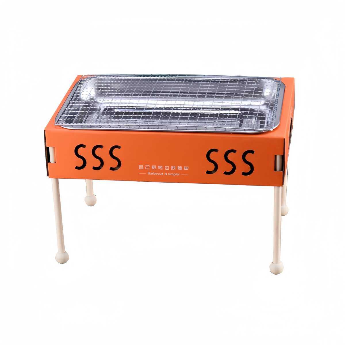 家用烧烤架户外便携式 露营烤炉不锈钢一次性烧烤炉围炉煮茶,淘宝优惠券,粉丝福利购,淘宝优惠卷