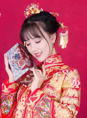 新款螺钿漆器首饰盒档实木婚结物陪嫁首饰项链礼手镯情人节中秋高