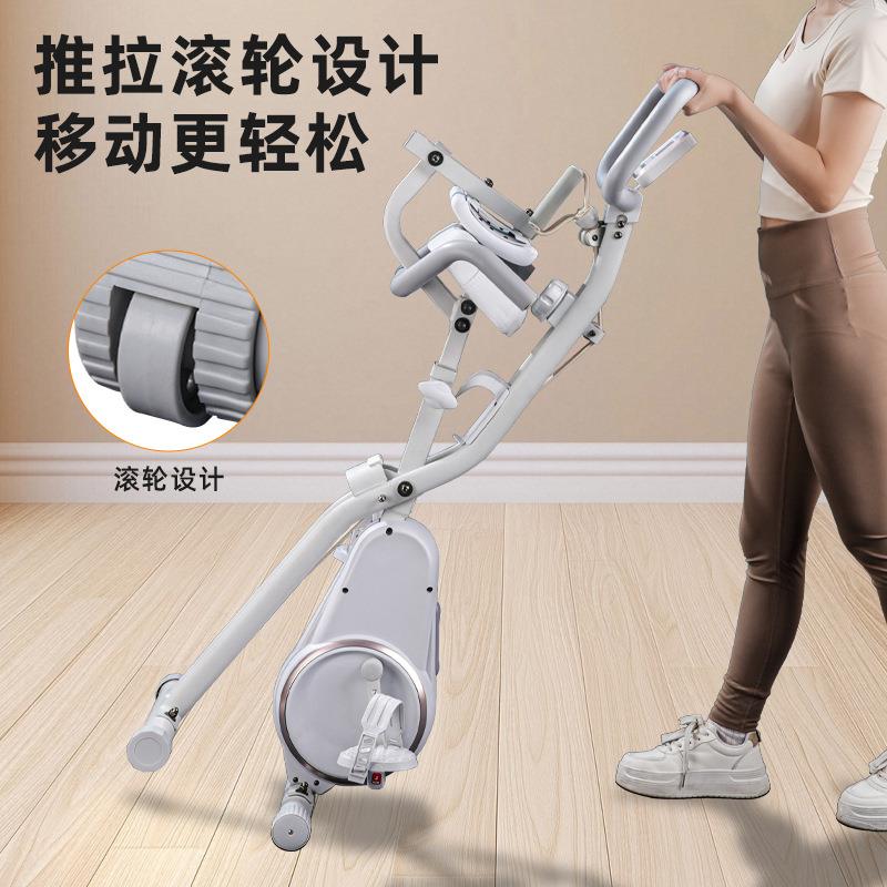 Mini spinning bicycle, home indoor bicycle, small silent foldable exercise bike, weight loss equipment