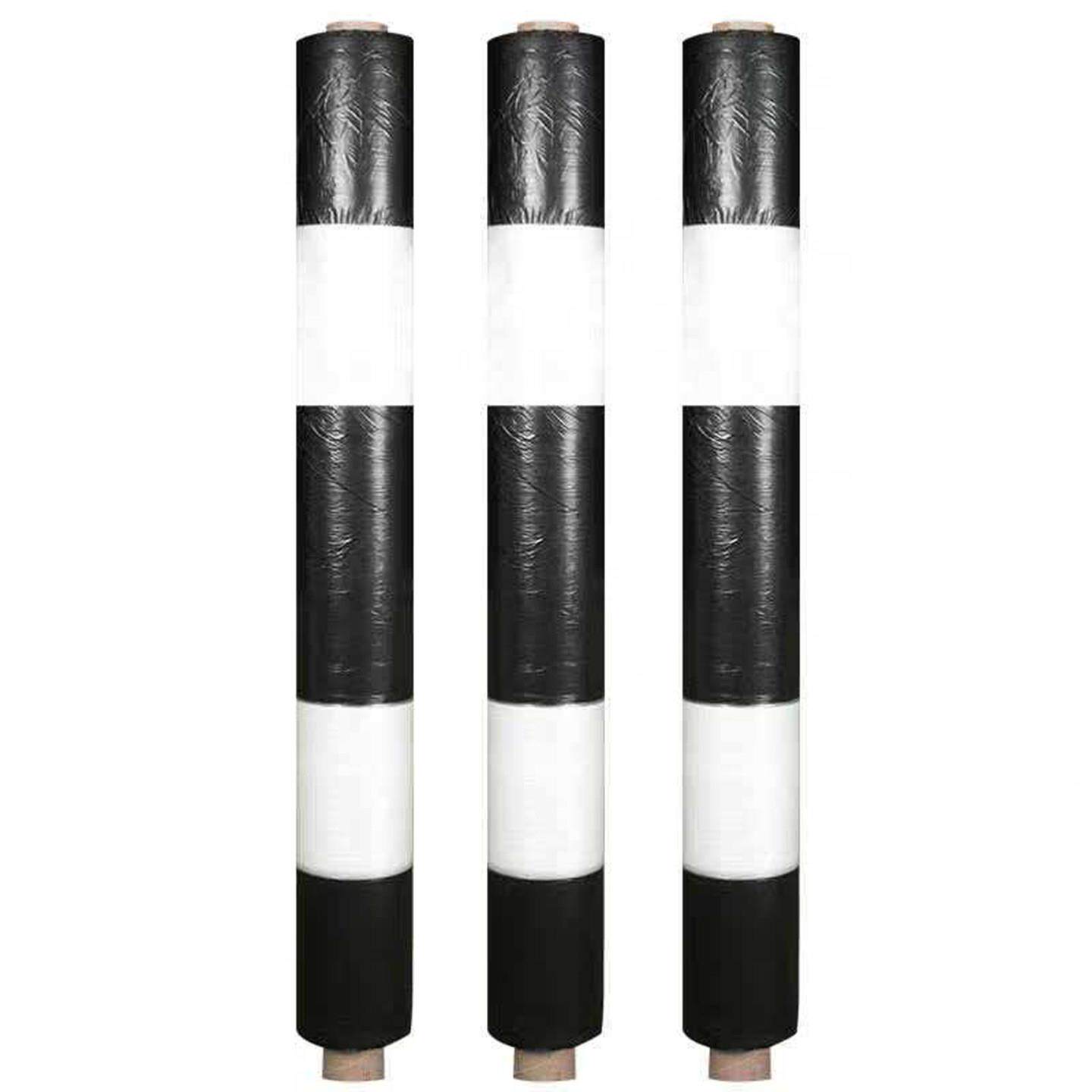 Agricultural black and white PE mulch film, agricultural film, thermal insulation, anti-aging, greenhouse film, planting film, factory direct sales and customization