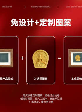 木质唐卡五爷摆台大黑天摆件多款可选扎基拉姆黄财 擦擦唐卡 摆台