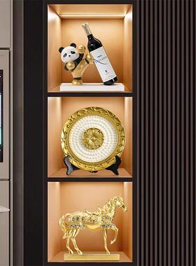现代轻奢高档酒柜摆件玄关客厅电视柜餐柜装饰乔迁开 业新居礼品