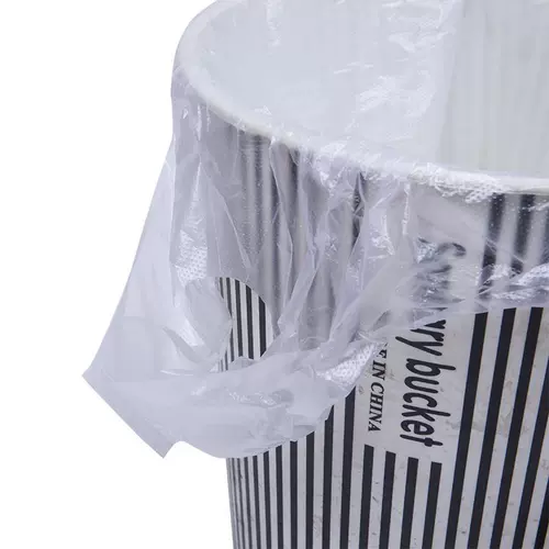 Жилет, портативный черный красный белый сиреневый пластиковый мусорный мешок для домашнего использования, увеличенная толщина