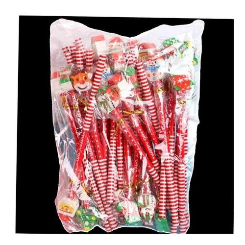 Christmas pencil elementary children rubber reward gifts - 图3